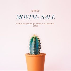 Moving Sale!